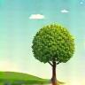 Árbol y cielo limpio representando sostenibilidad